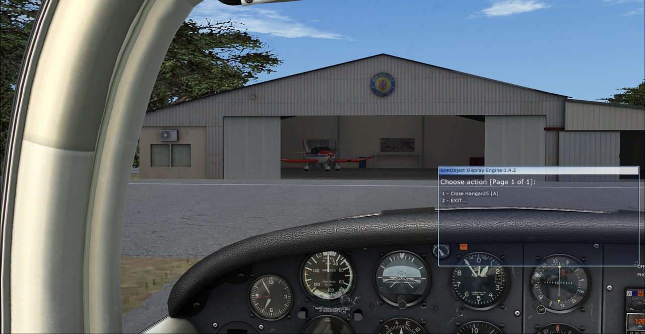 Utilisation SImObjects Display Engine - SODE - Aérodrome de Vinon-sur-Verdon LFNF sous FSX-Prepar3D