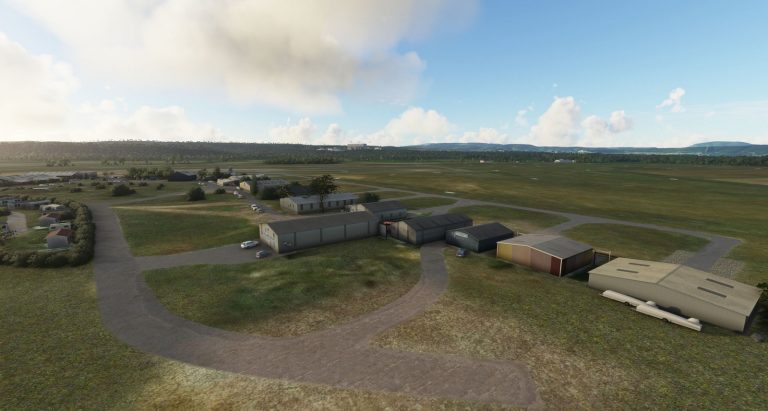 Hangars de l'aérodrome de Vinon-sur-Verdon pour Microsoft Flight Simulator - MSFS