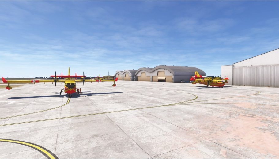 BASC Nimes Garons LFTW pour Microsoft Flight Simulator 2024