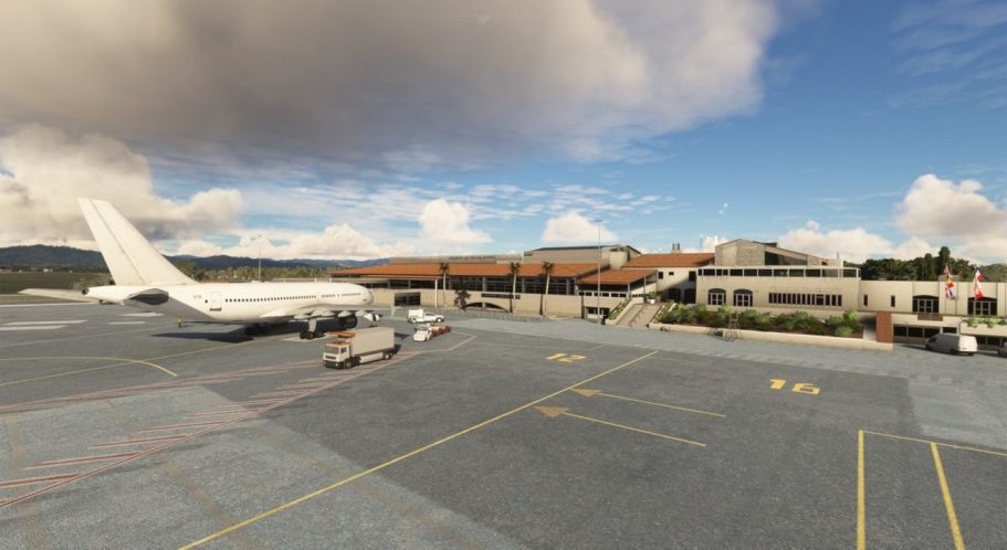 Aéroport Toulon-Hyères LFTH pour Microsoft Flight Simulator MSFS