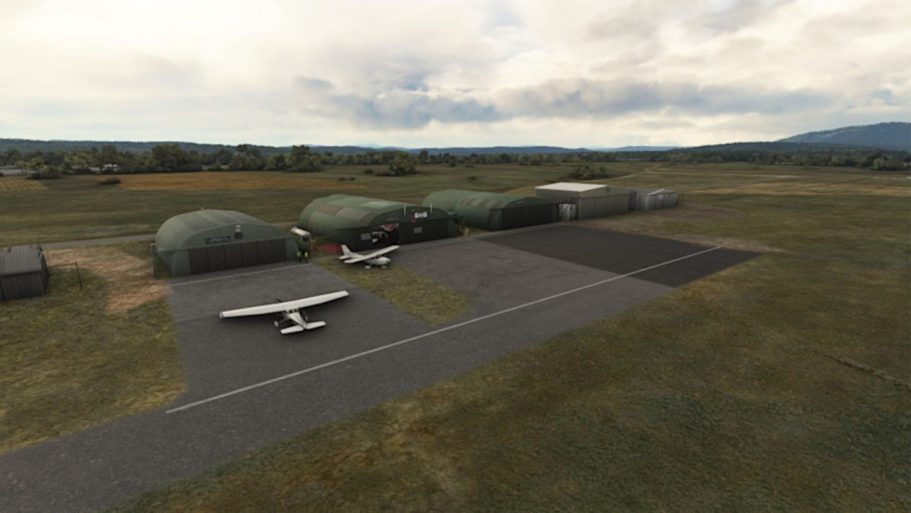 Aérodrome Lézignan-Corbières LFMZ pour Microsoft Flight Simulator - MSFS