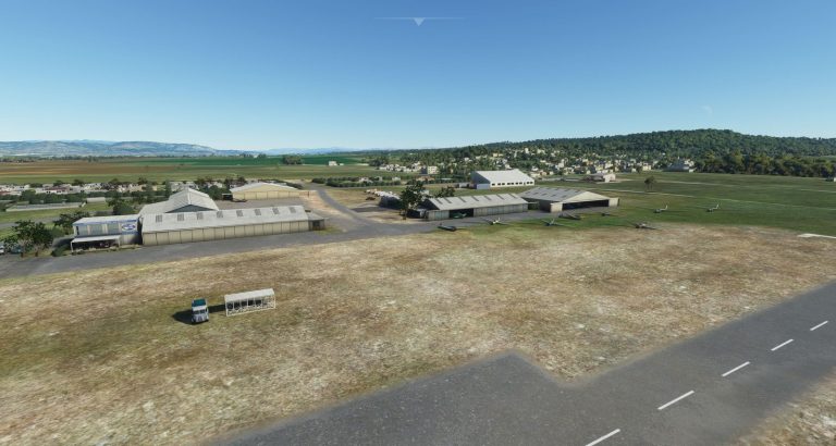 Zone planeurs de l'aérodrome de Vinon-sur-Verdon pour Microsoft Flight Simulator - MSFS